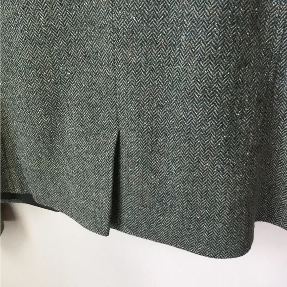 LL Bean Wool Herringbone Blazer - Picture 4 of 6